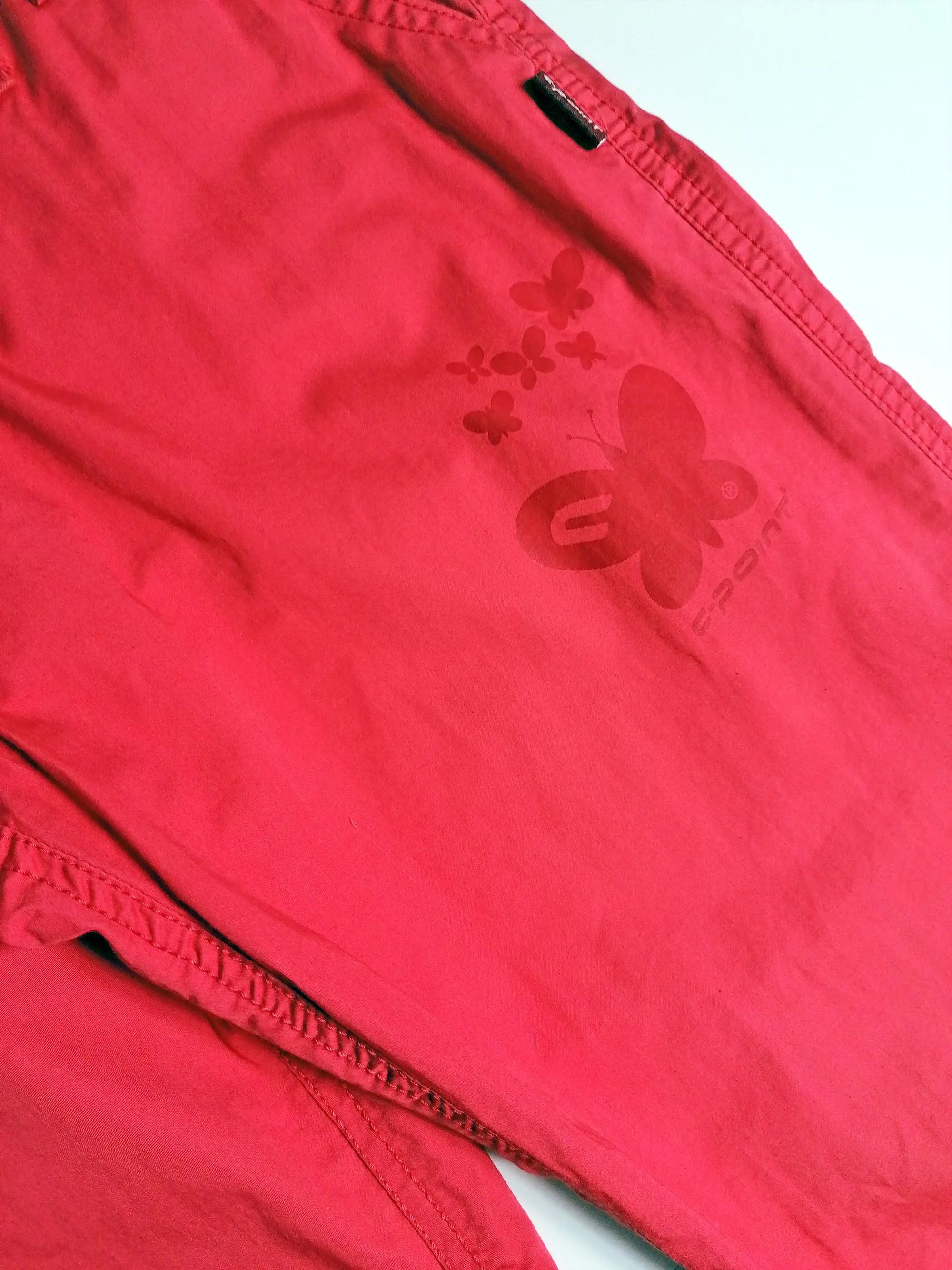 Y2K Soft Shell Low-Waist Pink Cargo Pants - size L