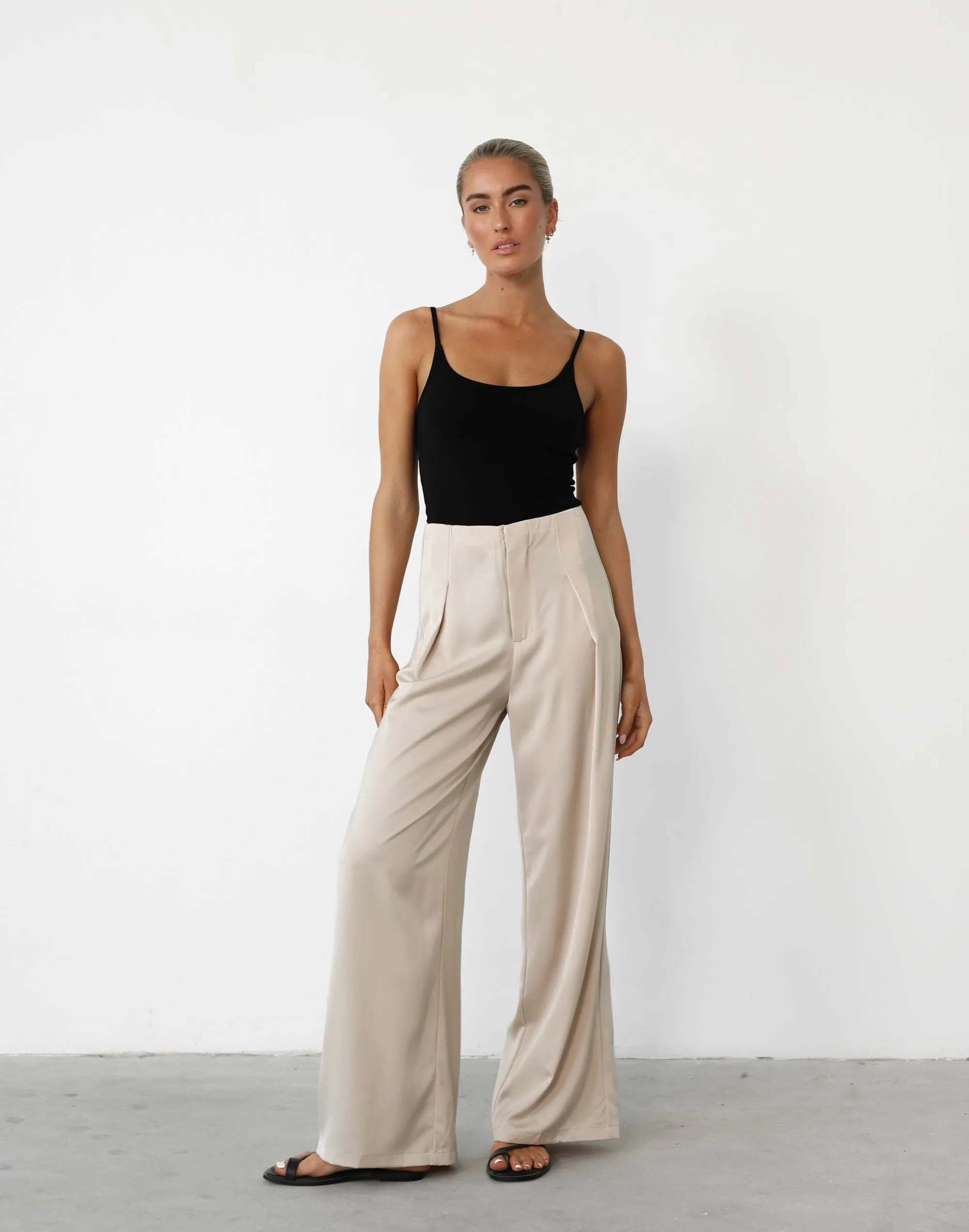 Yzabelle Pants (Beige)